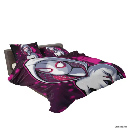 Gwen Stacy Hood Marvel Icon Comic Bedding Set 2