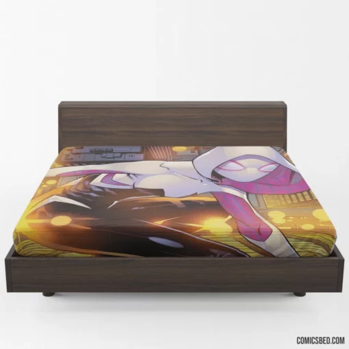 Gwen Stacy Legacy Marvel Iconic Heroine Comic Fitted Sheet