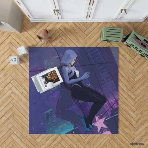 Gwen Stacy Marvel Classic Character Comic Rug