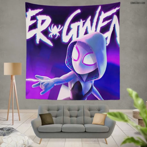 Gwen Stacy Marvel Comics Iconic Muse Wall Tapestry