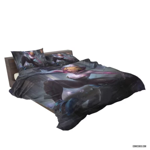 Gwen Stacy Marvel Iconic Character Comic Bedding Set 2