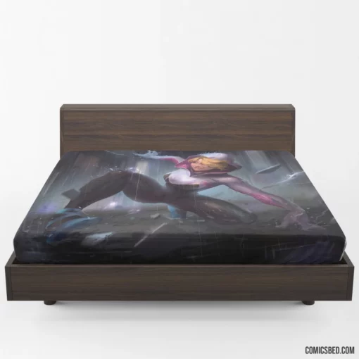 Gwen Stacy Marvel Iconic Character Comic Fitted Sheet