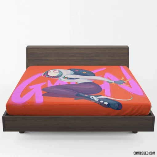 Gwen Stacy Marvel Iconic Hero Comic Fitted Sheet