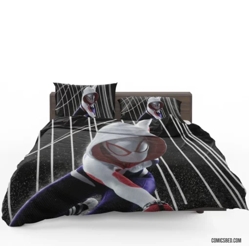 Gwen Stacy Marvel Iconic Heroine Comic Bedding Set