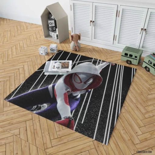 Gwen Stacy Marvel Iconic Heroine Comic Rug 1