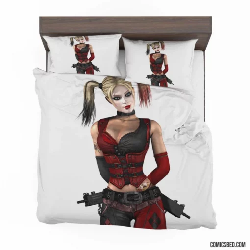 Harley Quinn Anarchy Queen Comic Bedding Set 1