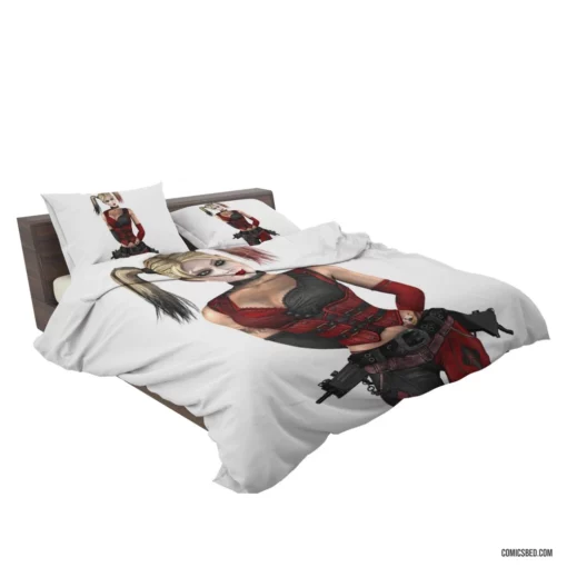 Harley Quinn Anarchy Queen Comic Bedding Set 2