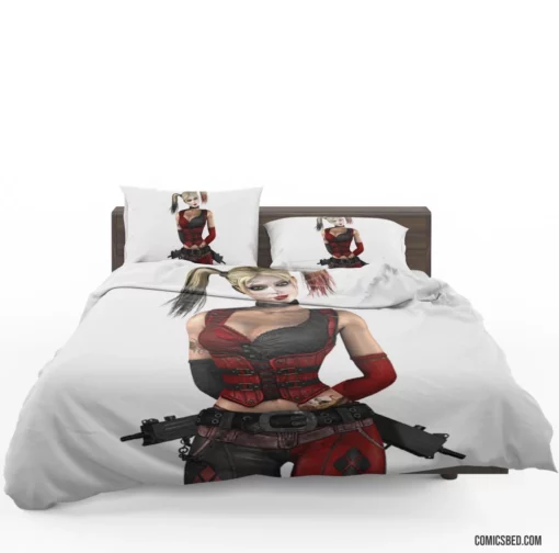 Harley Quinn Anarchy Queen Comic Bedding Set