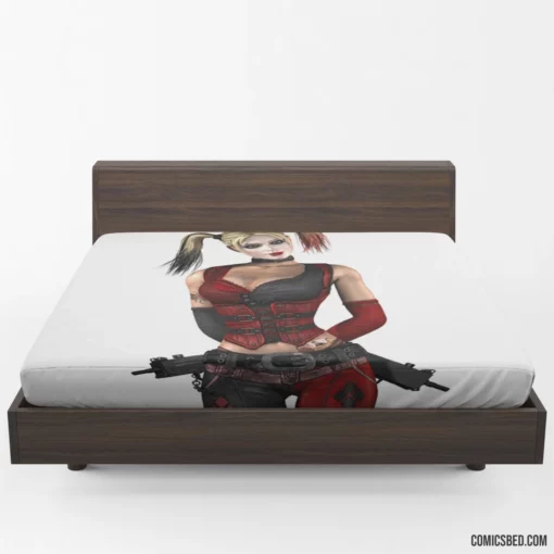 Harley Quinn Anarchy Queen Comic Fitted Sheet