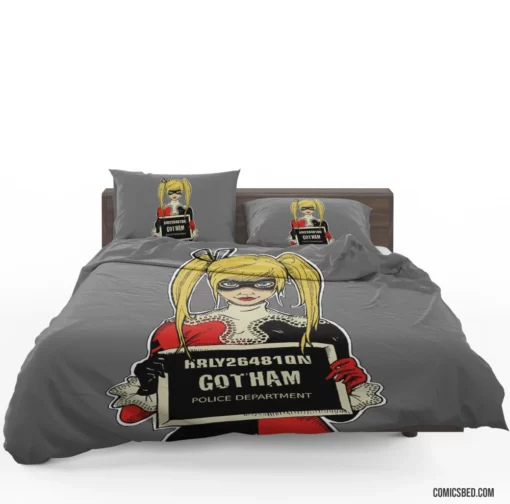 Harley Quinn Chaos Queen Comic Bedding Set