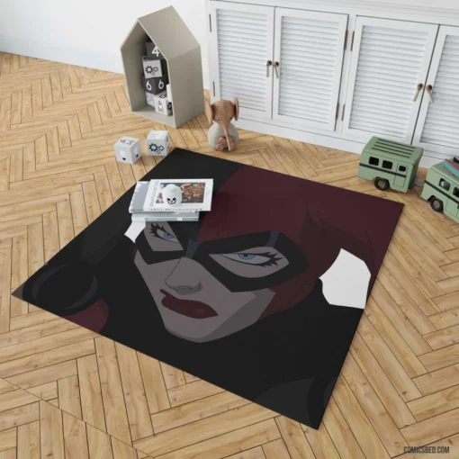 Harley Quinn Chaos Unleashed Comic Rug 1