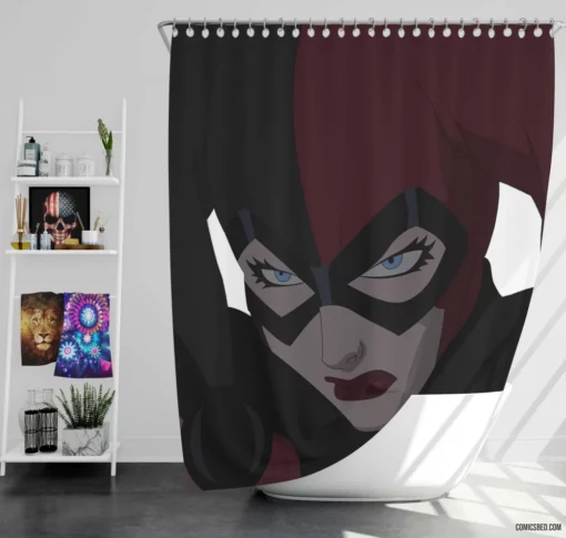 Harley Quinn Chaos Unleashed Comic Shower Curtain