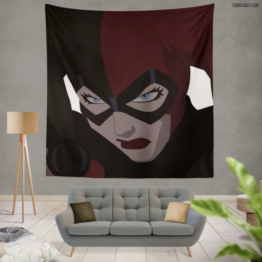 Harley Quinn Chaos Unleashed Comic Wall Tapestry