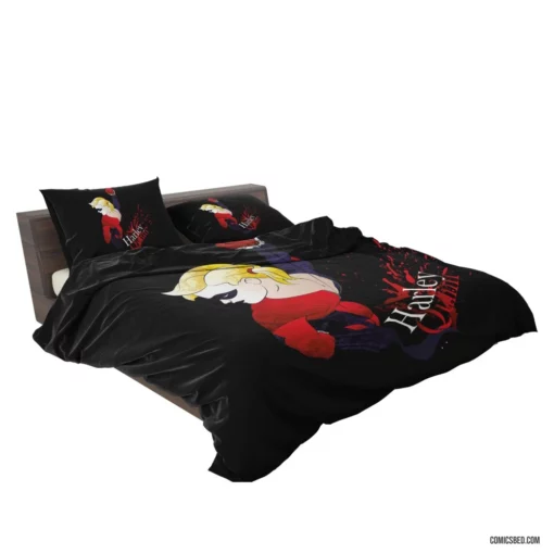 Harley Quinn Chaotic Capers Comic Bedding Set 2