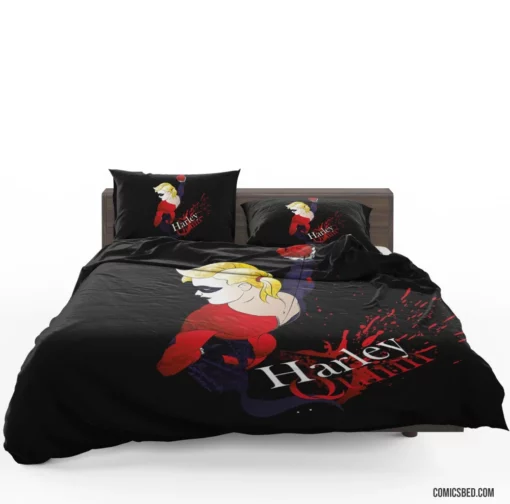 Harley Quinn Chaotic Capers Comic Bedding Set