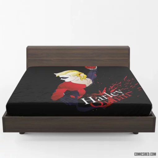 Harley Quinn Chaotic Capers Comic Fitted Sheet