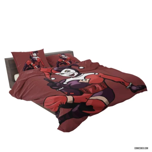 Harley Quinn Clown Princess of Crime Comic Bedding Set 2