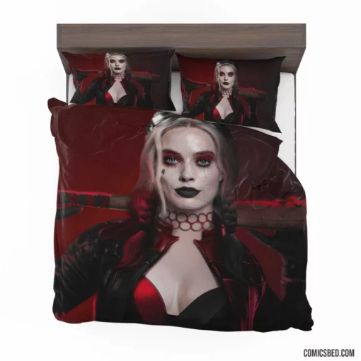 Harley Quinn DC Baseball Bat Babe Comic Bedding Set 1