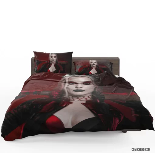 Harley Quinn DC Baseball Bat Babe Comic Bedding Set