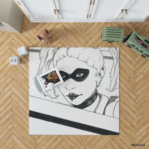 Harley Quinn DC Comics Sidekick Rug