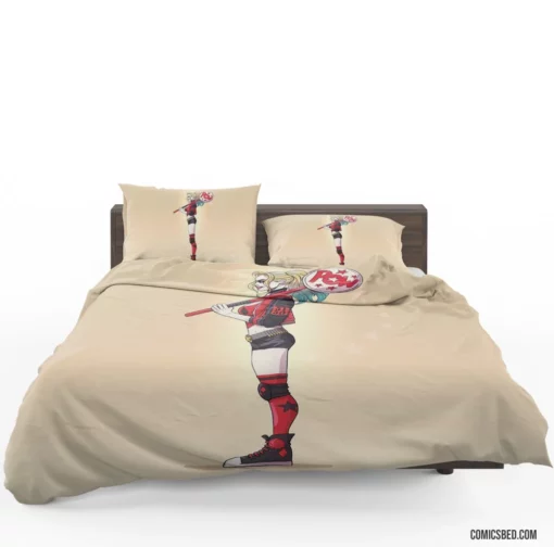 Harley Quinn DC Mischievous Comic Bedding Set