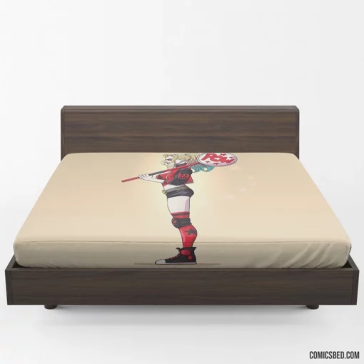 Harley Quinn DC Mischievous Comic Fitted Sheet