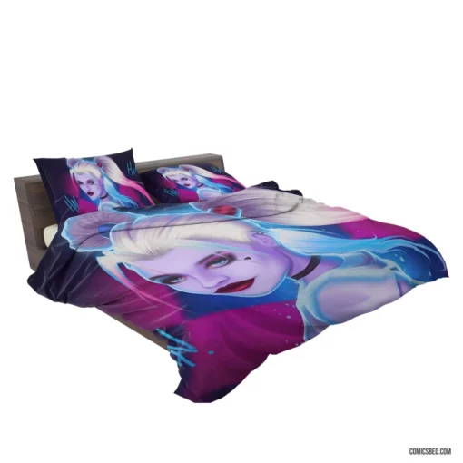 Harley Quinn DC Vibrant Spirit Comic Bedding Set 2