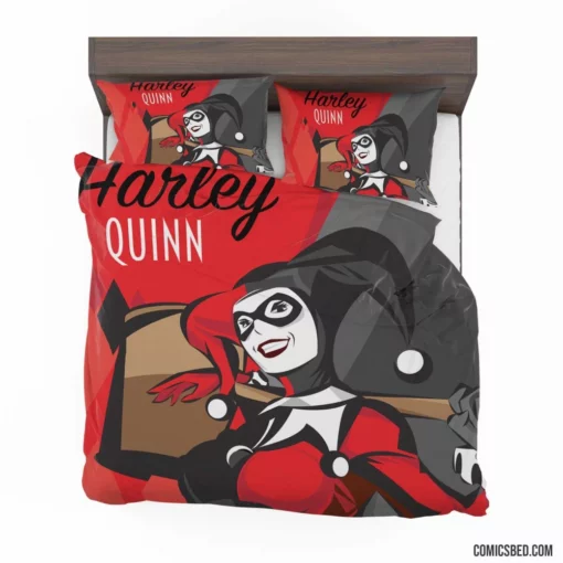 Harley Quinn Gotham Icon Comic Bedding Set 1