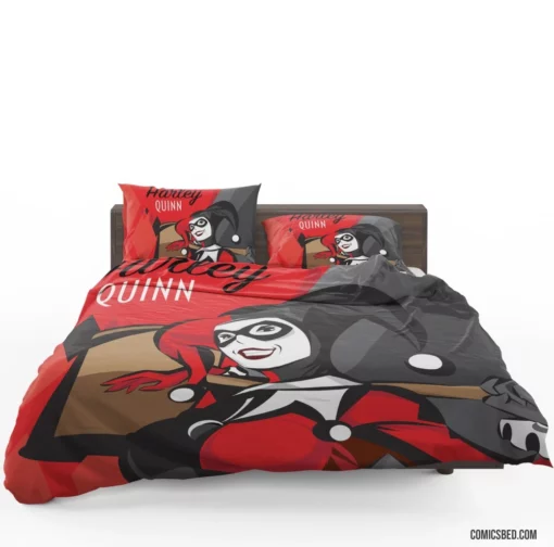 Harley Quinn Gotham Icon Comic Bedding Set