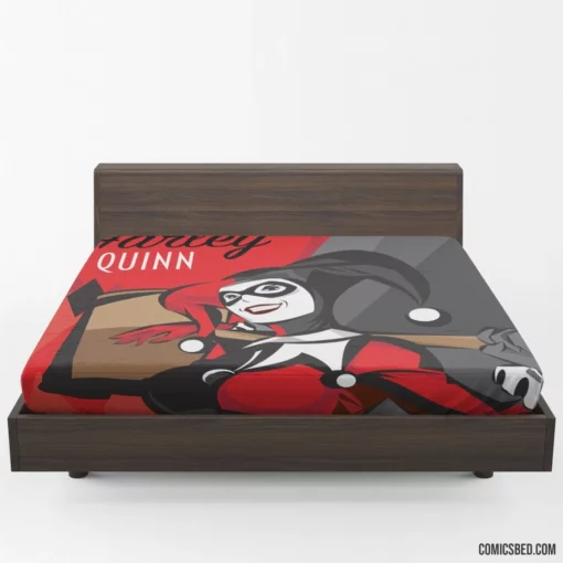 Harley Quinn Gotham Icon Comic Fitted Sheet