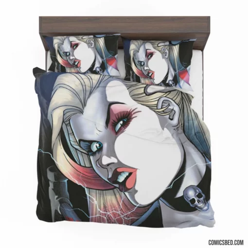 Harley Quinn Iconic Villainess Comic Bedding Set 1