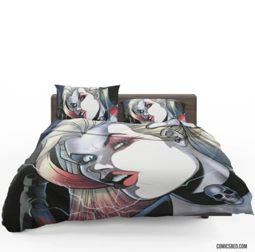 Harley Quinn Iconic Villainess Comic Bedding Set