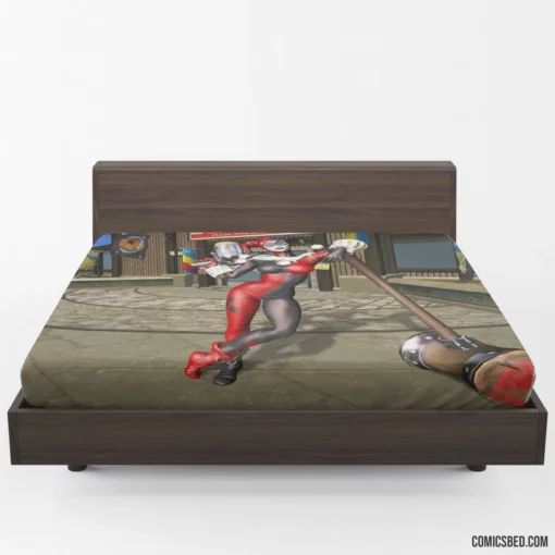 Harley Quinn Infinite Crisis Journey Comic Fitted Sheet