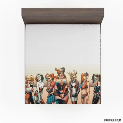 Harley Quinn Madcap Mayhem DC Comic Fitted Sheet 1