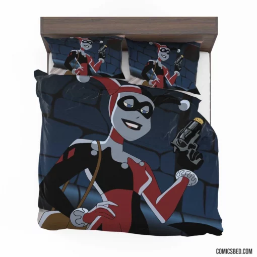 Harley Quinn Madcap Mischief Comic Bedding Set 1