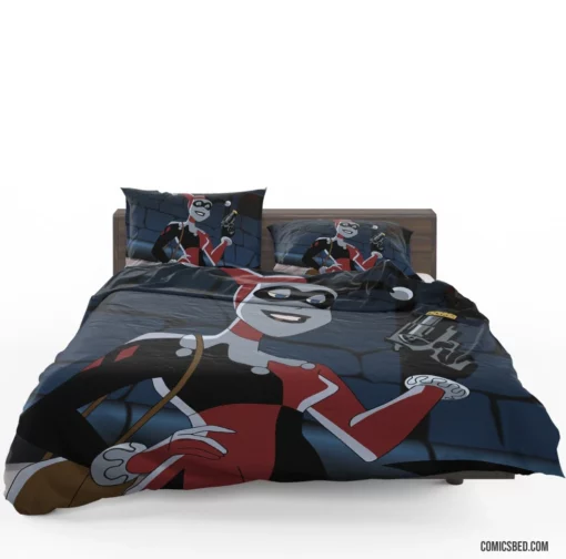 Harley Quinn Madcap Mischief Comic Bedding Set