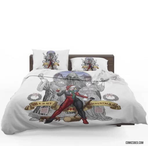 Harley Quinn Merry Mayhem Comic Bedding Set