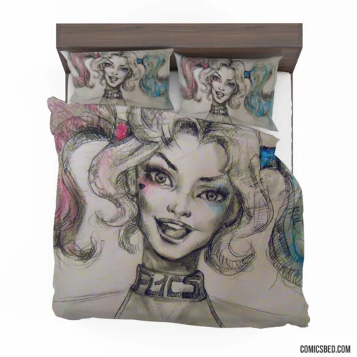 Harley Quinn Mischief Mania Comic Bedding Set 1