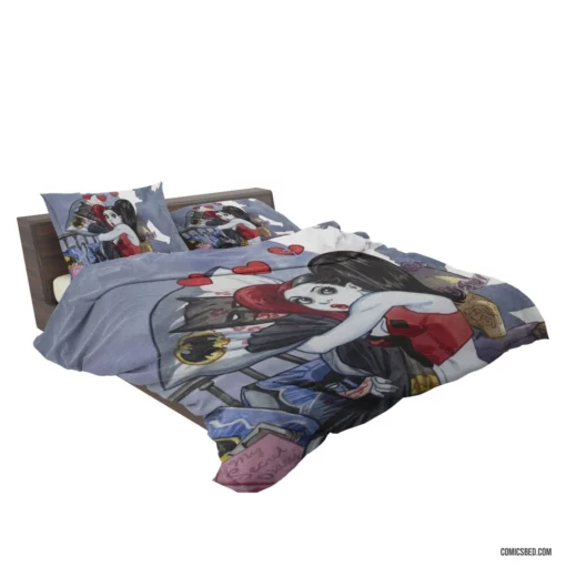 Harley Quinn Mischievous Jester Comic Bedding Set 2