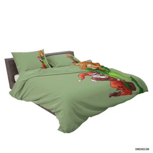 Harley Quinn & Poison Ivy DC Duo Comic Bedding Set 2