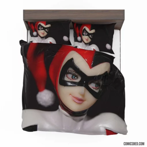 Harley Quinn Queen of Chaos Comic Bedding Set 1