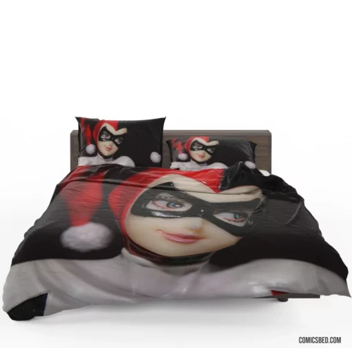 Harley Quinn Queen of Chaos Comic Bedding Set