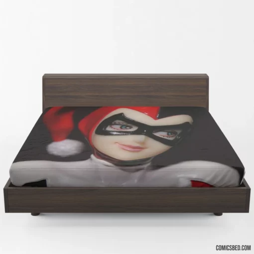 Harley Quinn Queen of Chaos Comic Fitted Sheet