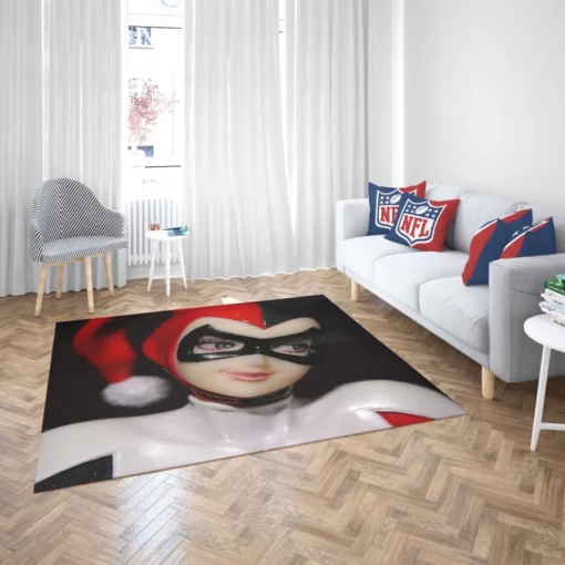 Harley Quinn Queen of Chaos Comic Rug 2