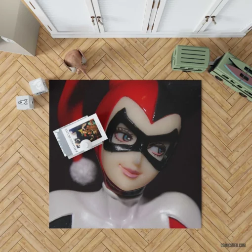 Harley Quinn Queen of Chaos Comic Rug