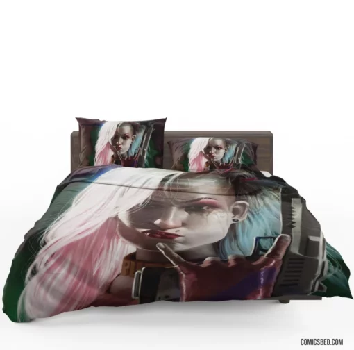 Harley Quinn Unleashed DC Rebellious Jester Comic Bedding Set