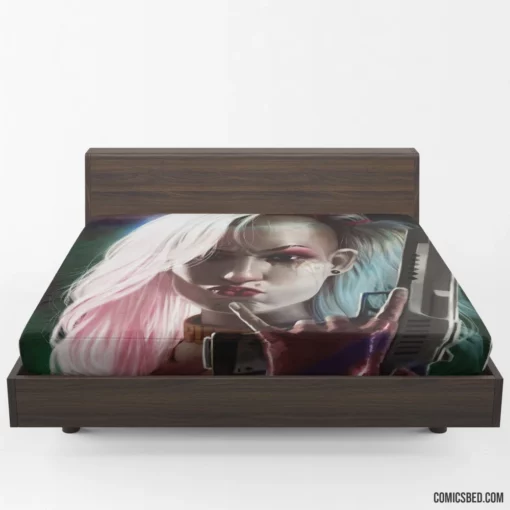 Harley Quinn Unleashed DC Rebellious Jester Comic Fitted Sheet