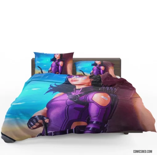 Hawkeye Kate Bishop Marvel Archer Comic Bedding Set