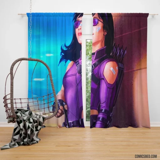 Hawkeye Kate Bishop Marvel Archer Comic Curtain