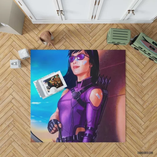 Hawkeye Kate Bishop Marvel Archer Comic Rug